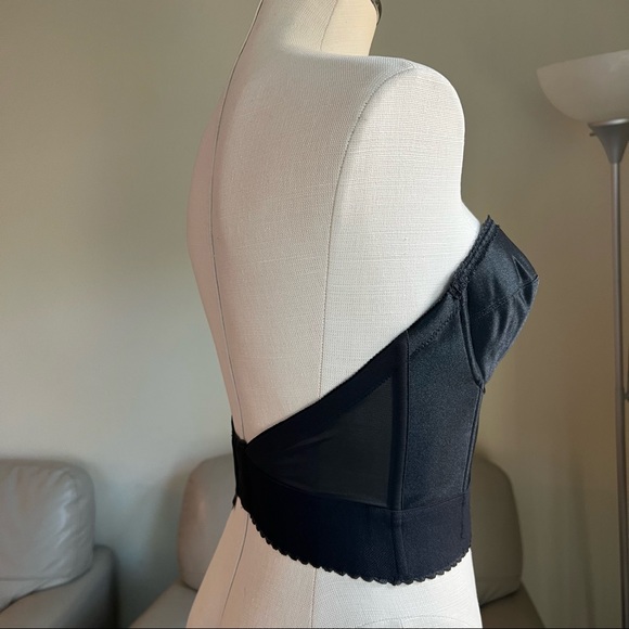 COPY - NWT Dominique Noemi Backless Strapless Balconette Bridal Bra Black Size … - Picture 13 of 16